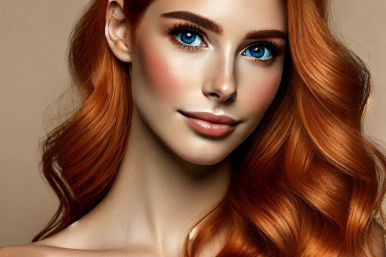 Il colore dei capelli donna Rosso Albicocca: tendenza, stile e personalità