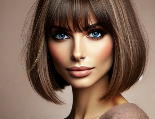 Il Taglio di Capelli Donna “Halo Fringe Bob”: Un’Icona di Eleganza e Versatilità
